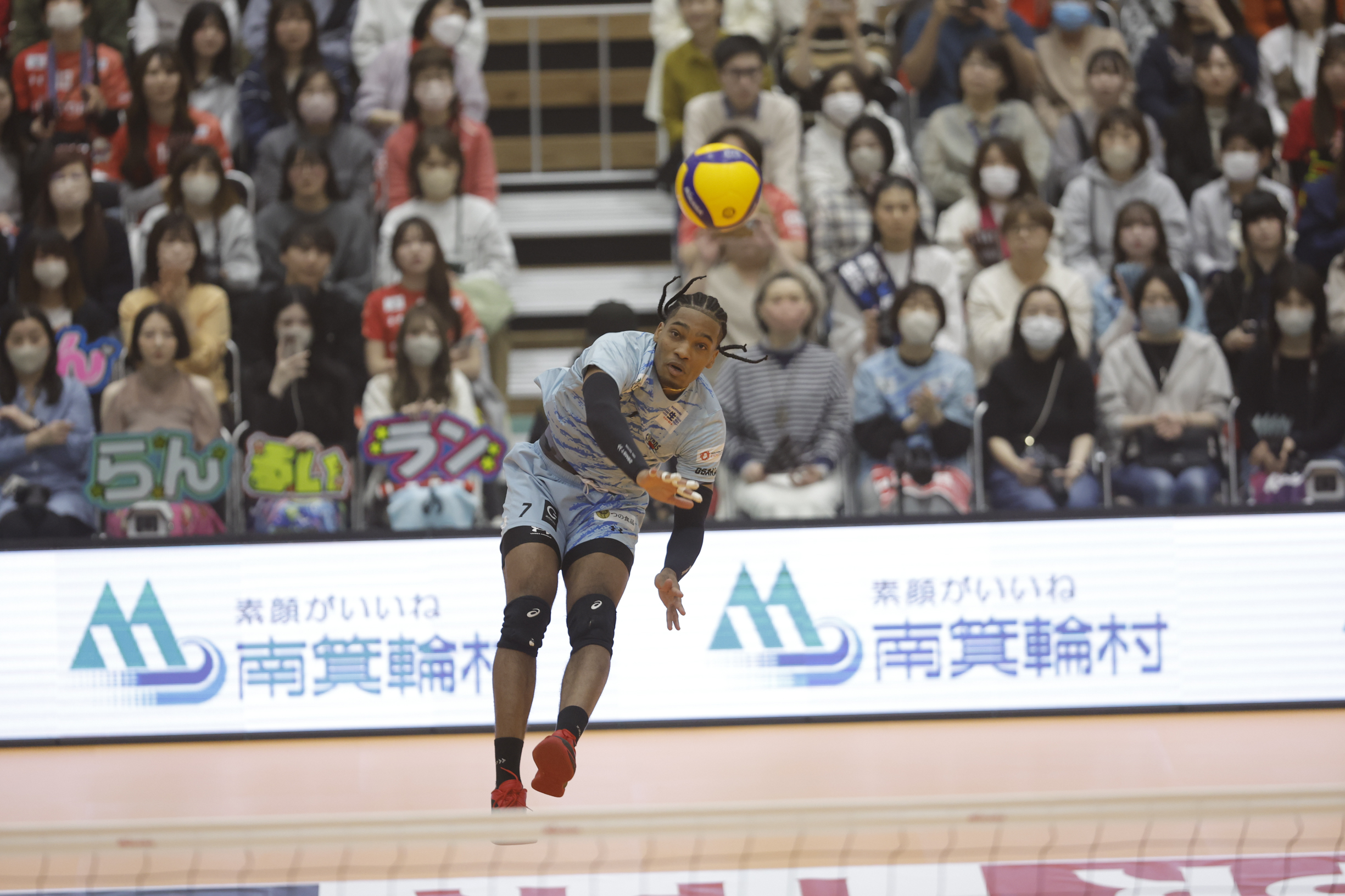 ハスノ 四季 SEC2枚 2024-25 大同生命SV.LEAGUE 4月12日(土) VC長野トライデンツ戦